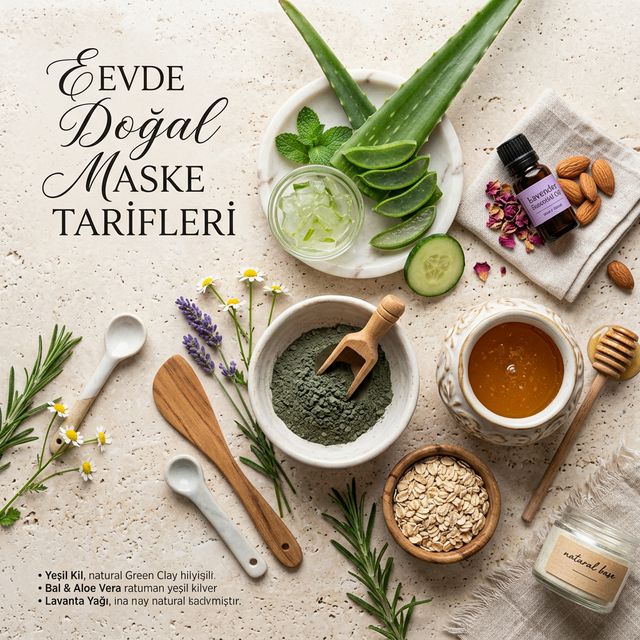 Evde Doğal Maske Tarifleri