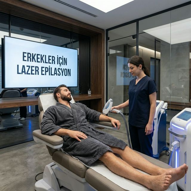 Erkekler İçin Lazer Epilasyon